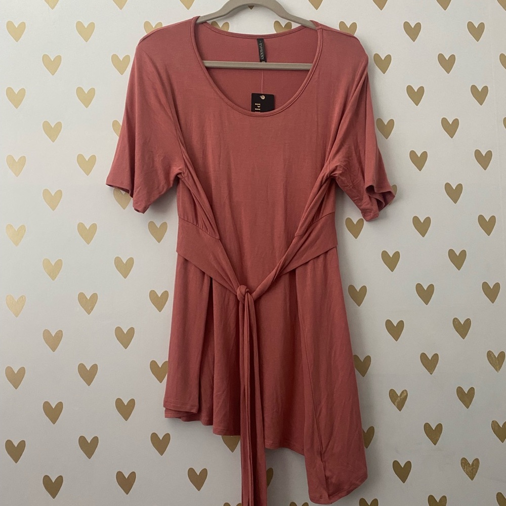 Piphany Merci Asymmetrical Wrap Top